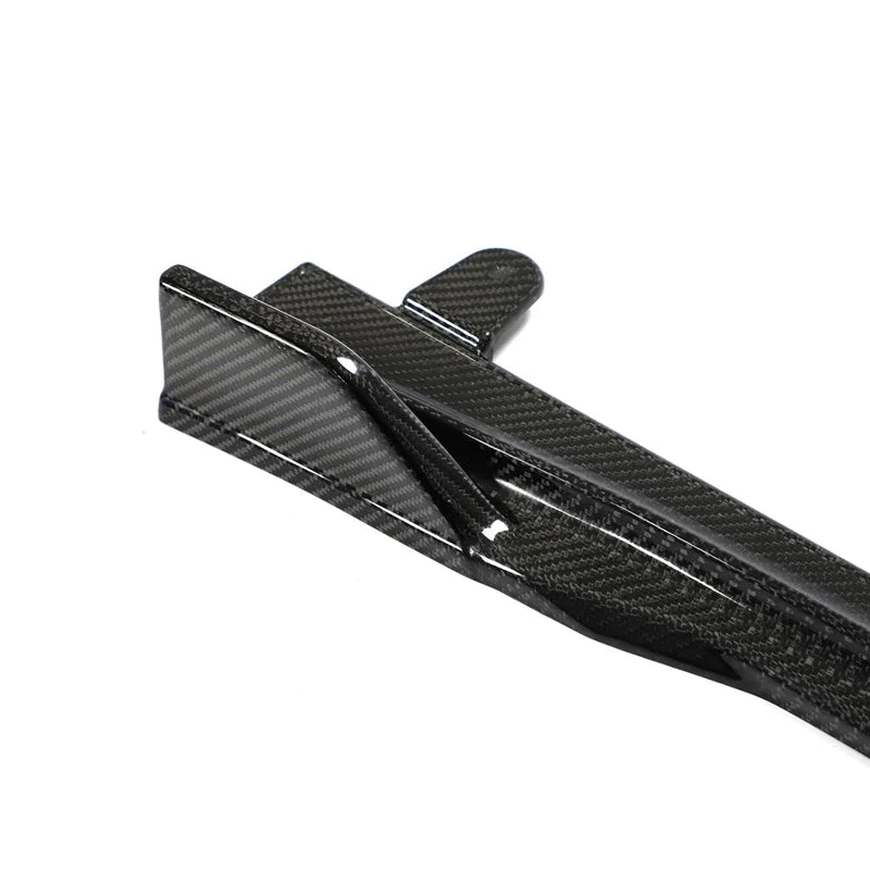 B Style Carbon Fiber Side Skirt Extensions - BMW G22 G23 4 Series 2 doors