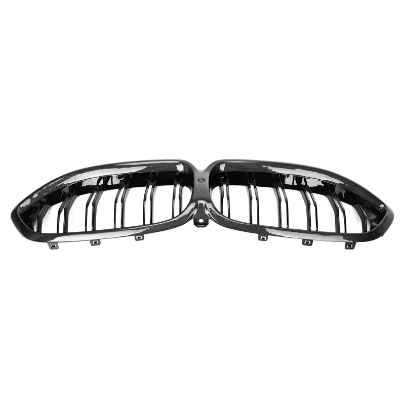 Dual Slat Grille Carbon Fiber - BMW G14 G15 G16 8 Series