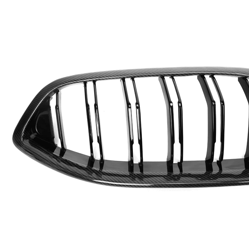 Dual Slat Grille Carbon Fiber - BMW G14 G15 G16 8 Series