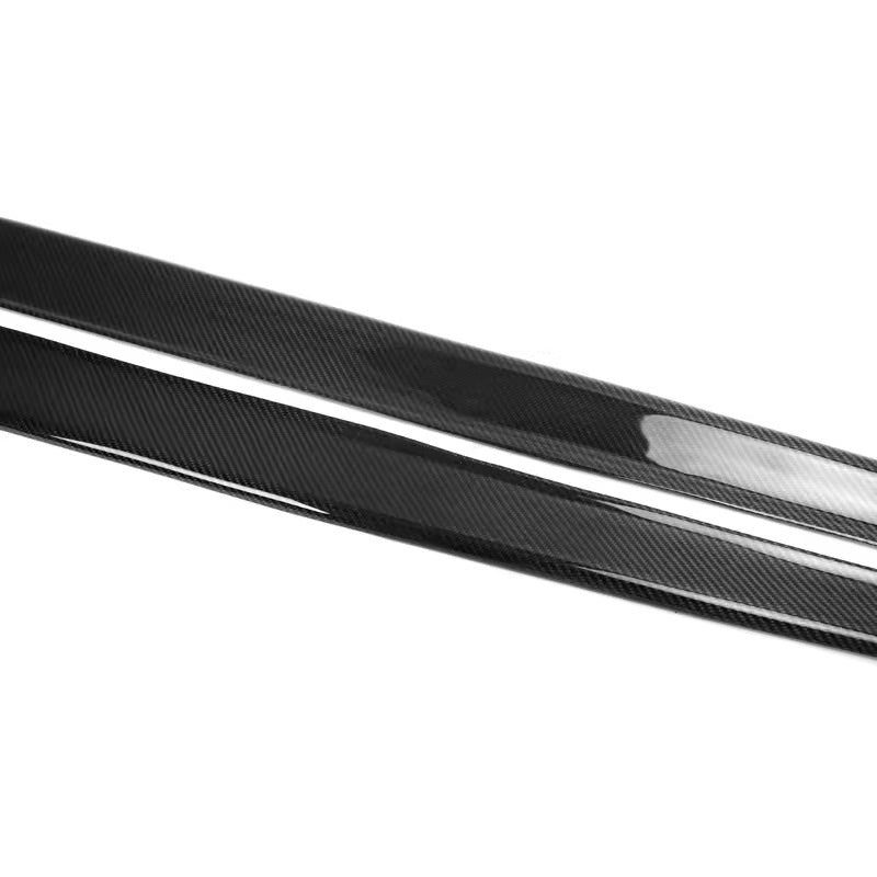 Mp Style Carbon Fiber Side Skirt Extension - BMW F30 M Sport