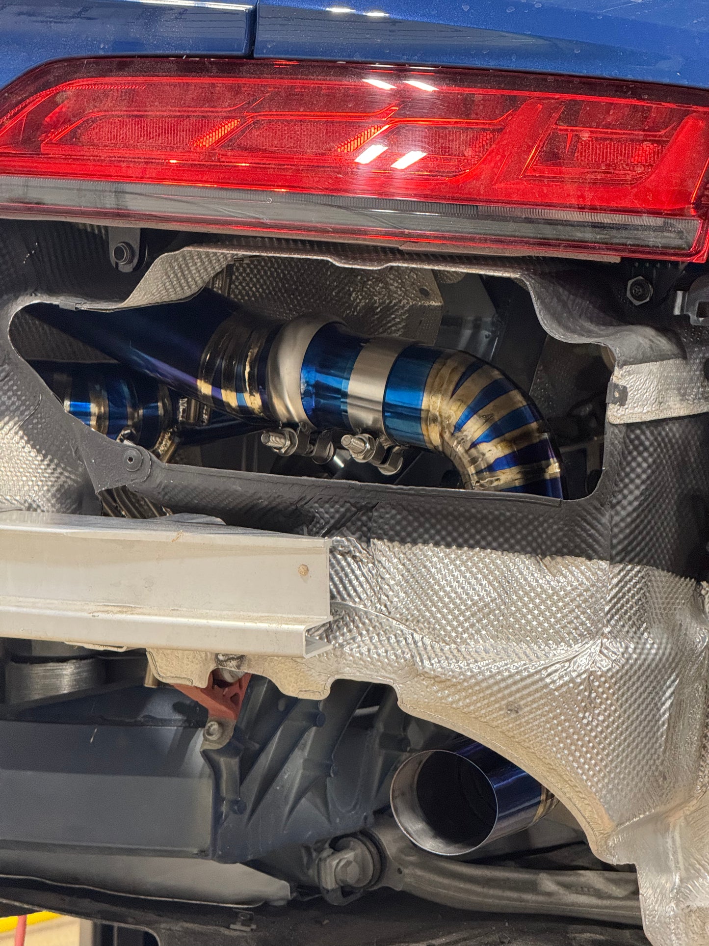 Project M Audi R8 Titanium F1 Exhaust System