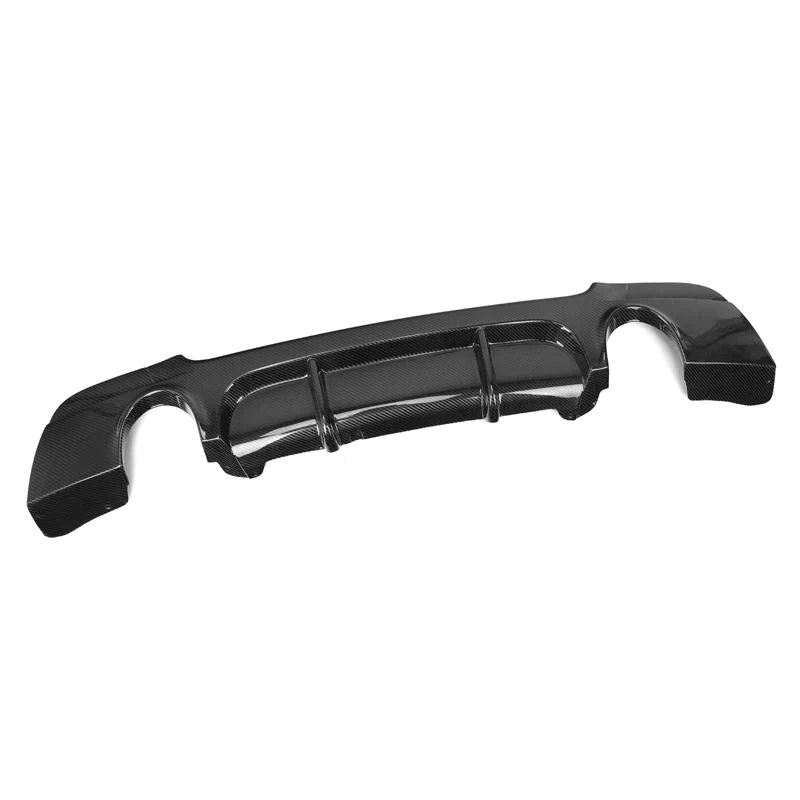 M Style Carbon Fiber Rear Diffuser - BMW 3-Series E92 / E93 M-Sport LCI