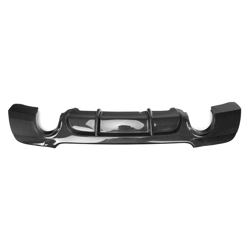 M Style Carbon Fiber Rear Diffuser - BMW 3-Series E92 / E93 M-Sport LCI