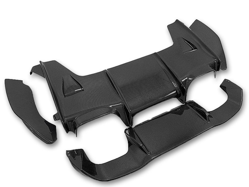 Mp Style Carbon Fiber Rear Diffuser - BMW F87 M2