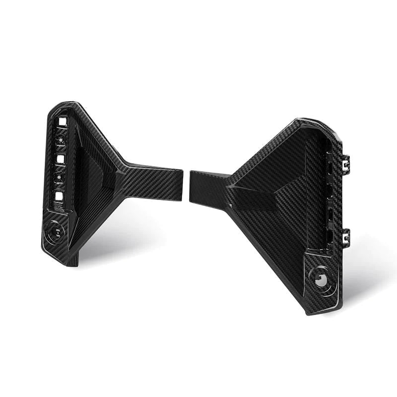 SQ Style Carbon Fiber Rear Bumper Trims - BMW G87 M2