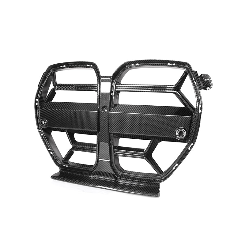 Csl Style Carbon Fiber Front Grille - BMW G80 M3 & G82 / G83 M4