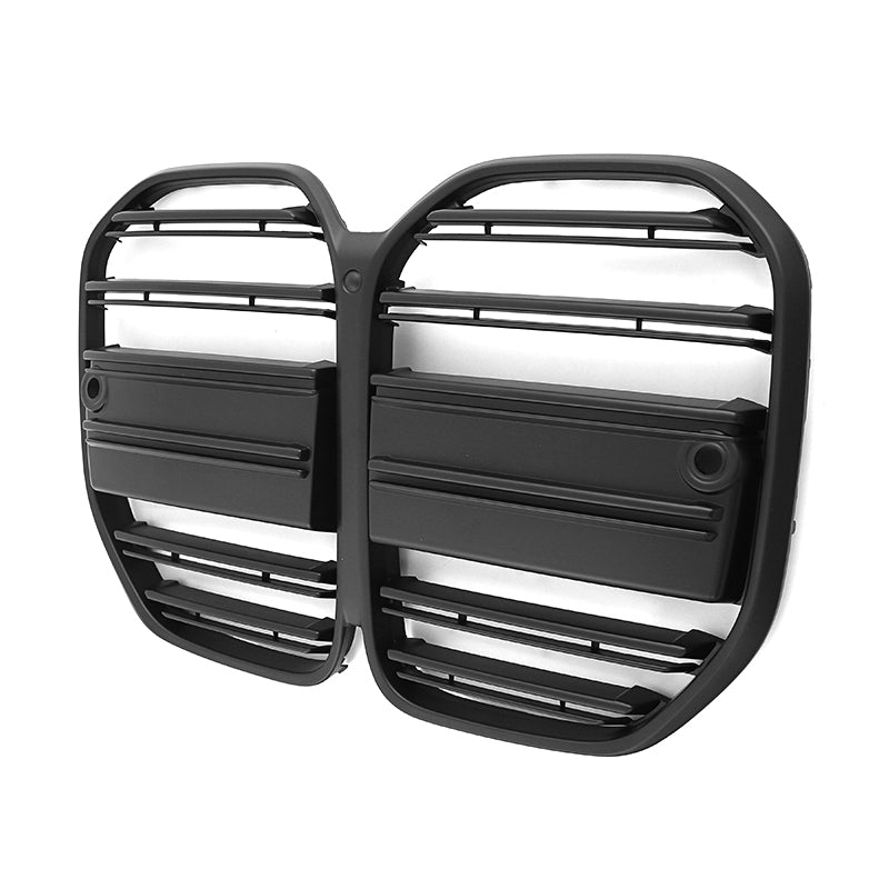 Dual Slat Grille Abs Gloss Black - BMW G22 G23 4 Series 2 doors