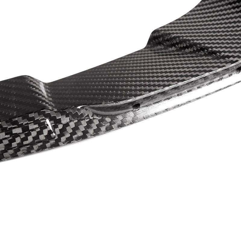 X Style Dry Carbon Fiber Front Bumper Upper Splitter - BMW G14 G15 G16 8 series M Sport