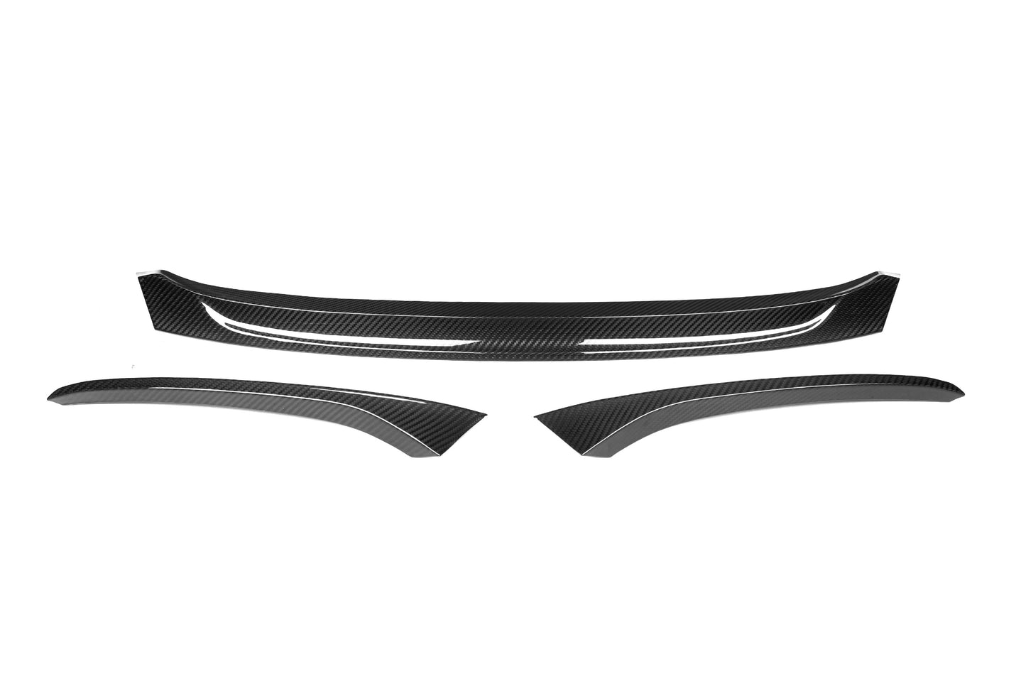 850I Style Dry Carbon Fiber Front Bumper Lip - BMW G14 G15 G16 8 series M Sport