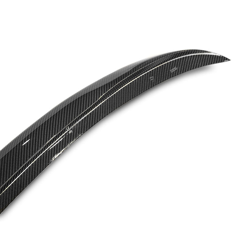 P Style Carbon Fiber Rear Trunk Spoiler - BMW E90 E90 M3 sedan