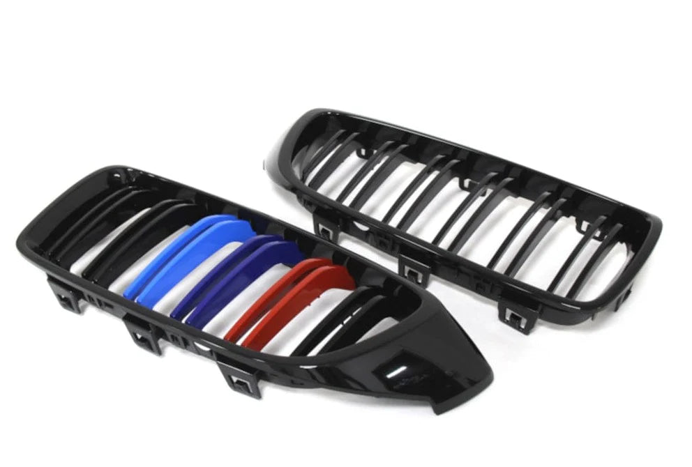 Single Slat Front Grilles - BMW F87 M2 & F22 2 Series