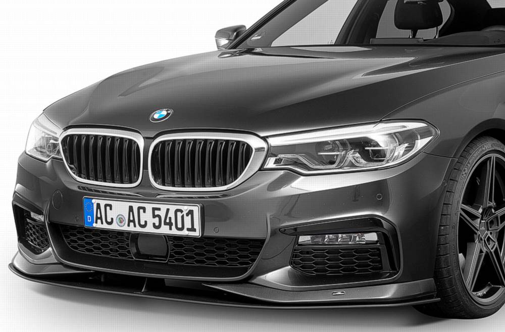 AC Style Carbon Fiber Front Lip - BMW G30 5-Series Pre-LCI