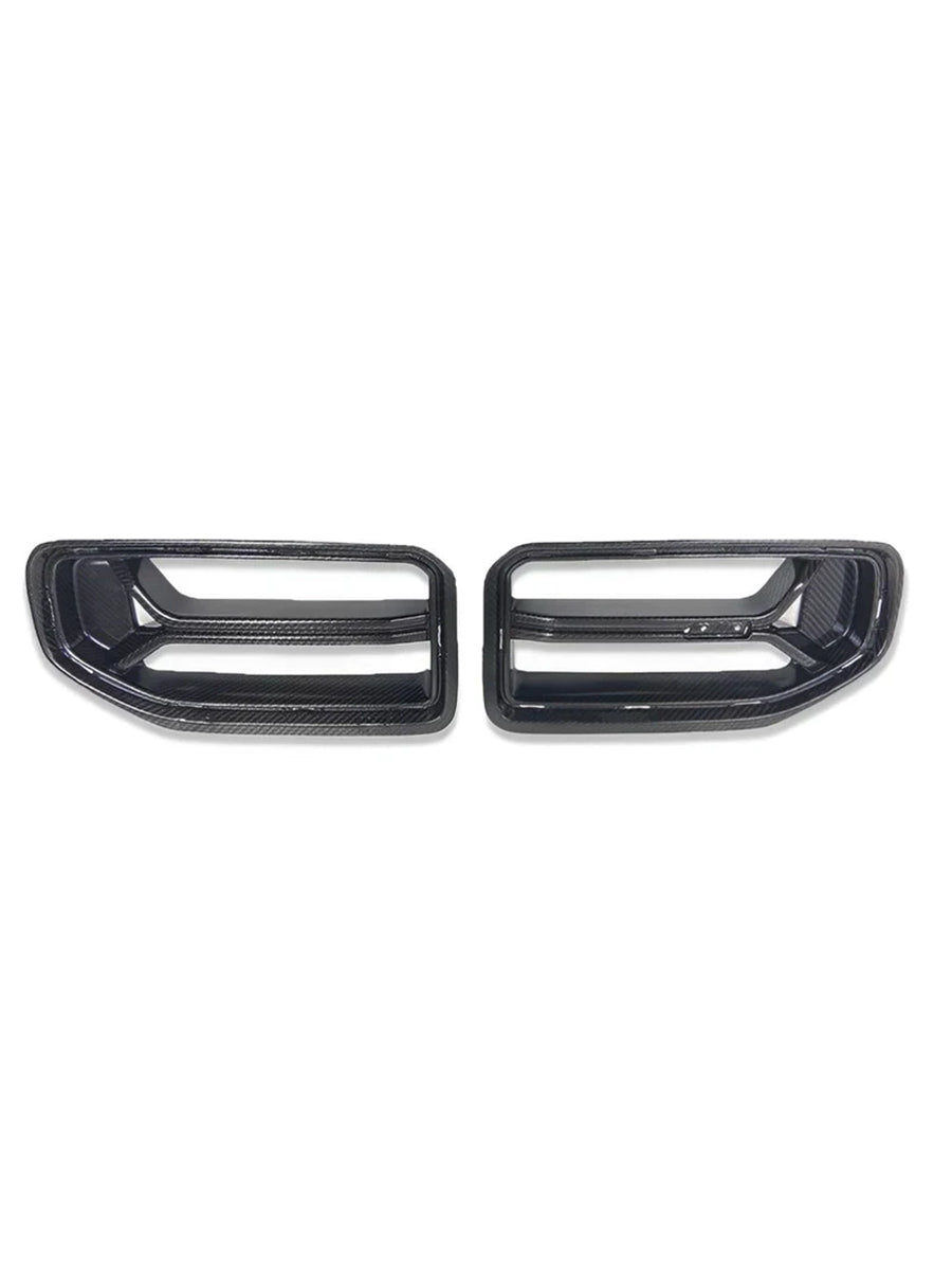 CSL Style Carbon Fiber Front Grilles - BMW G87 M2