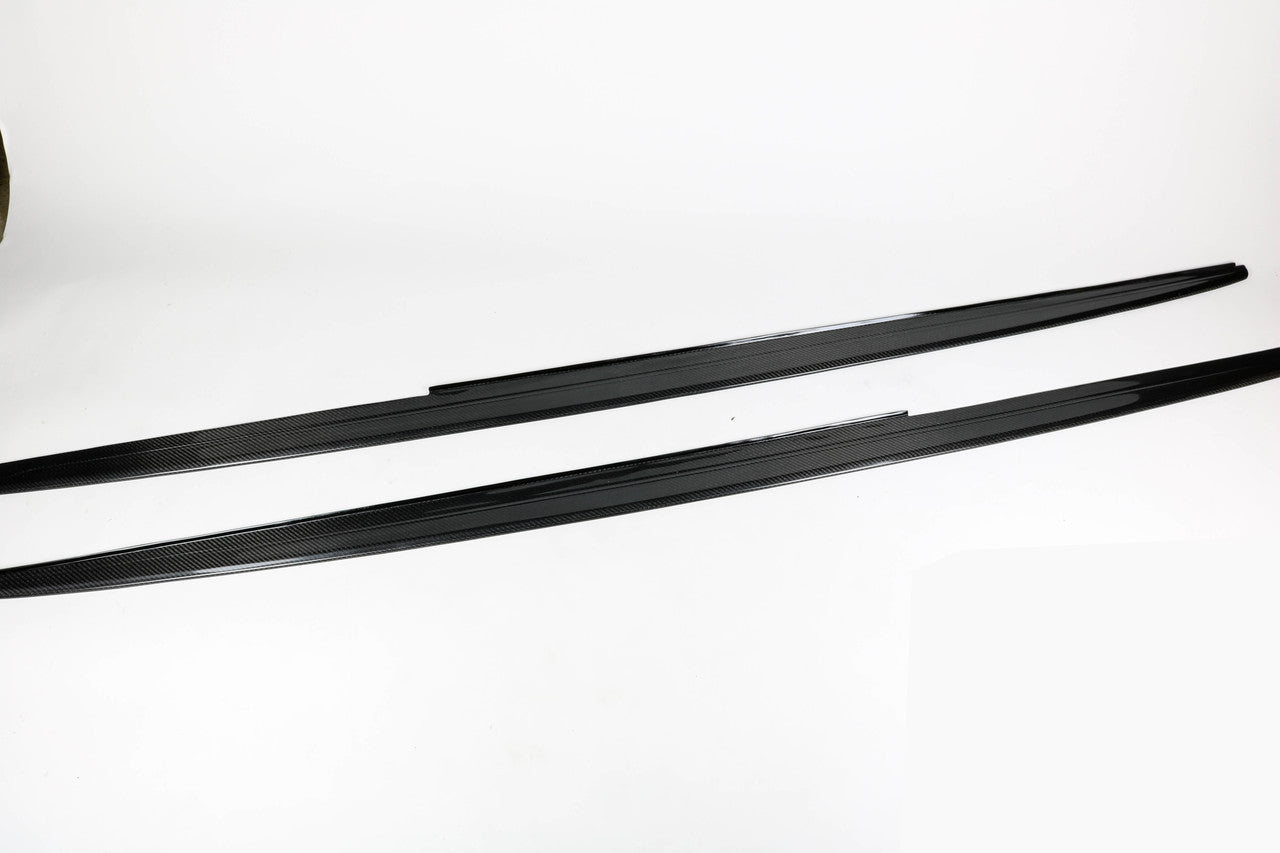 M Performance Style Carbon Fiber Side Skirt Extension  - BMW F30 3-Series & F32 4-Series