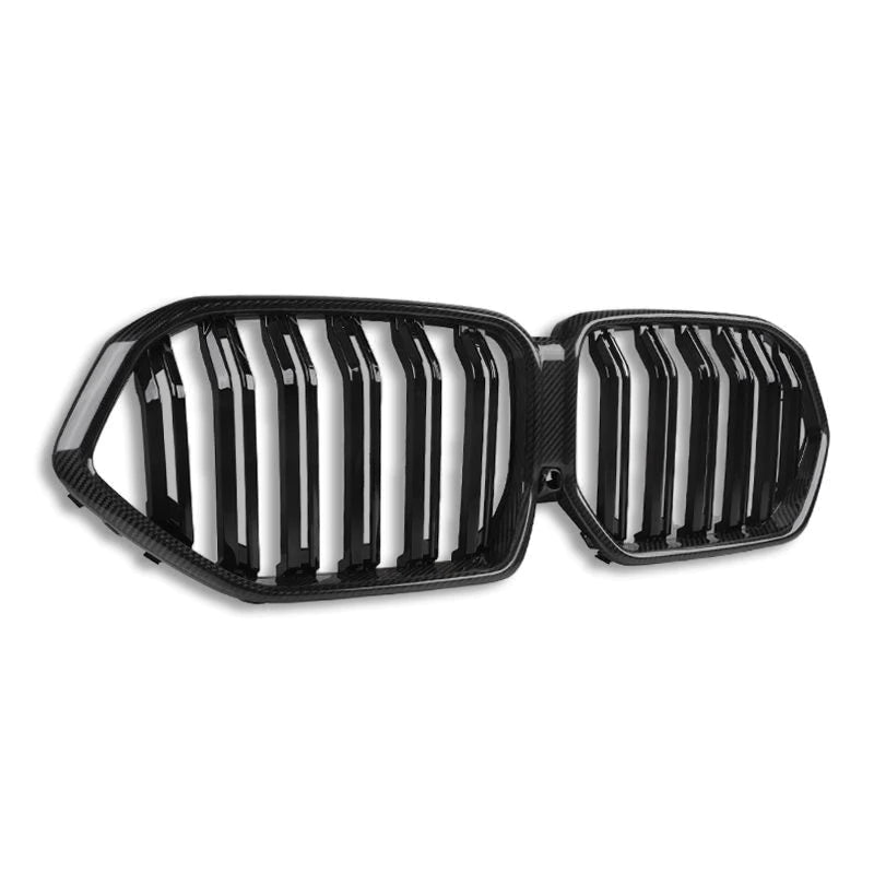 Dual Slat Grille Abs Gloss Black With M Stripes - BMW G06 F96