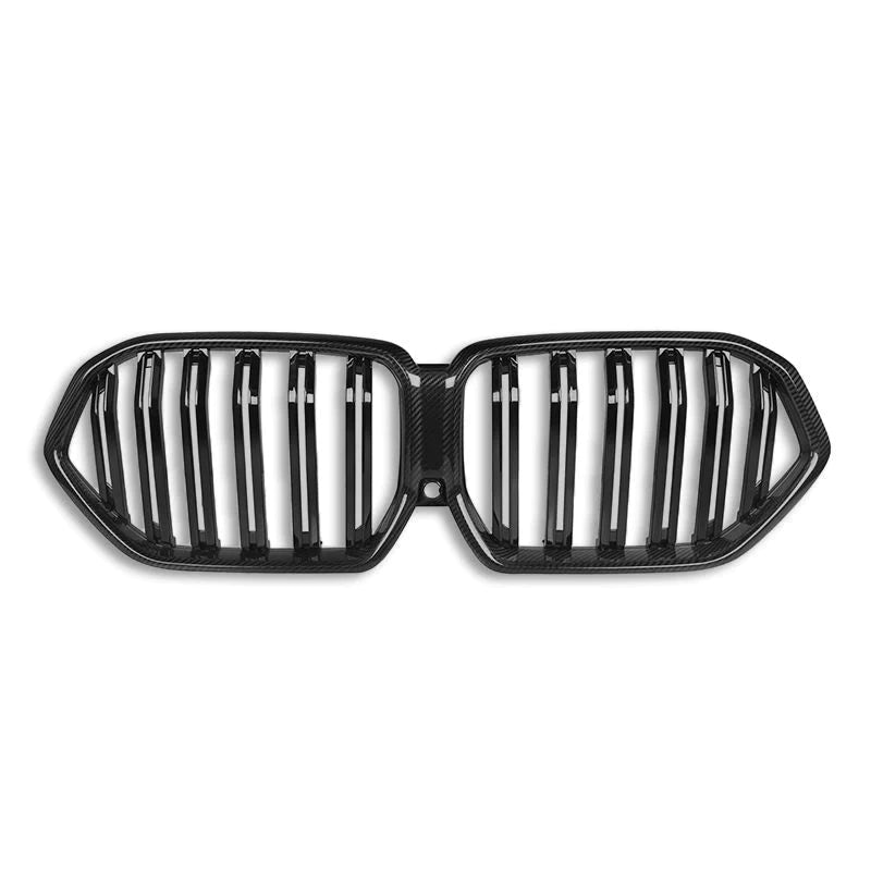 Dual Slat Grille Abs Gloss Black With M Stripes - BMW G06 F96