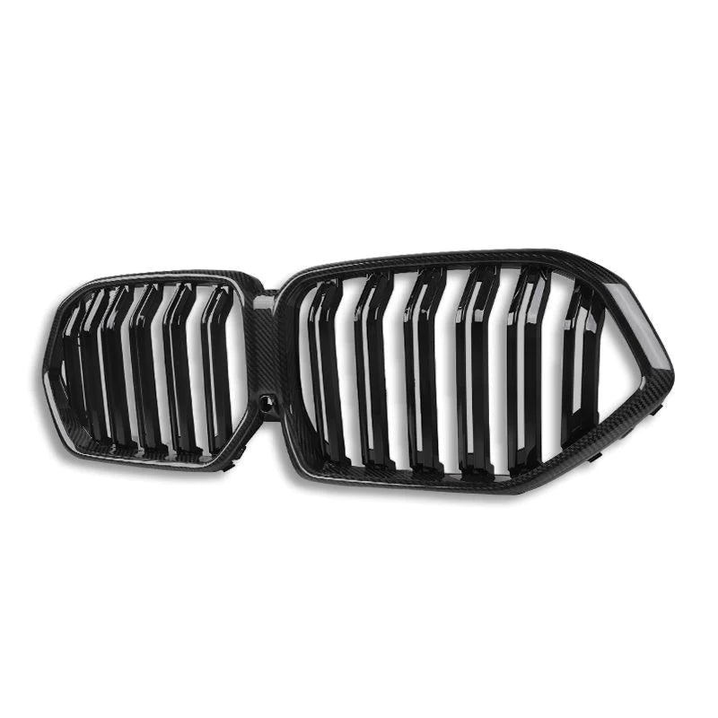 Dual Slat Grille Abs Gloss Black With M Stripes - BMW G06 F96