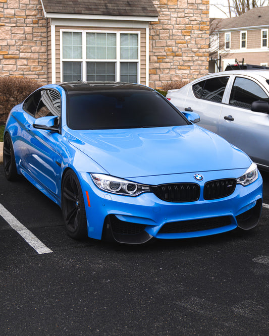 M Performance Style Carbon Fiber Front Lower Splitters - BMW F80 M3 & F82 / F83 M4