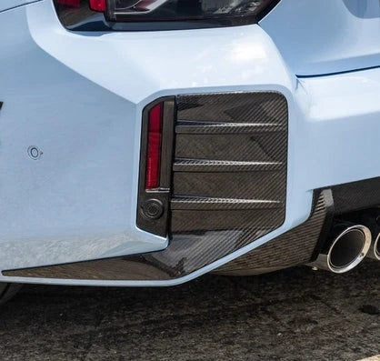 Mp Style Carbon Rear Bumper Splitter - BMW G87 M2 coupe