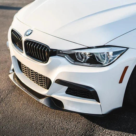 Mad Style Carbon Fiber Front Bumper Lip - BMW F30 M Sport