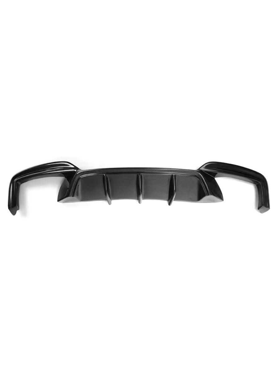 MP Style Carbon Fiber Rear Diffuser - BMW M6 F12 / F13 / F06 & 6-Serie ...
