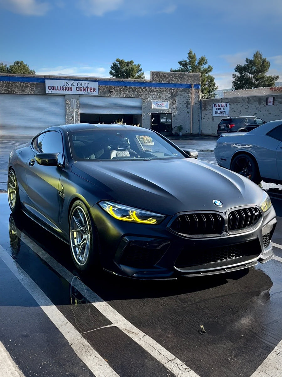 CSL Yellow Headlight DRL Modules - BMW F91 / F92 / F93 M8 & G14 / G15 ...