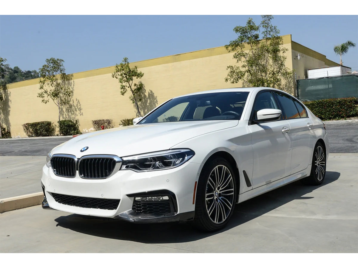 MP Style Carbon Fiber Front Lip Splitters - BMW G30 5-Series