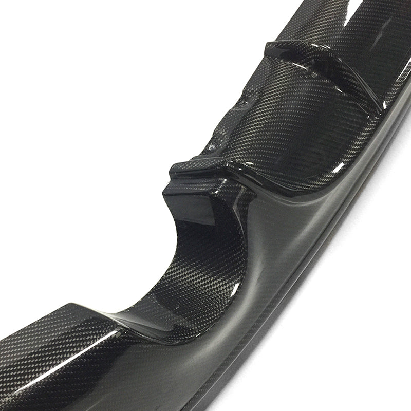 Exot Style Carbon Fiber Rear Diffuser Left And Right Dual Out - BMW F22 2 series M SportM Sport M235i