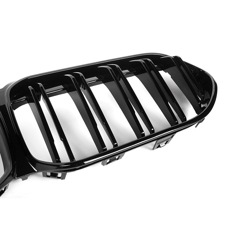 Dual Slat Grille Abs Gloss Black - BMW F44 2 Series Gran Coupe