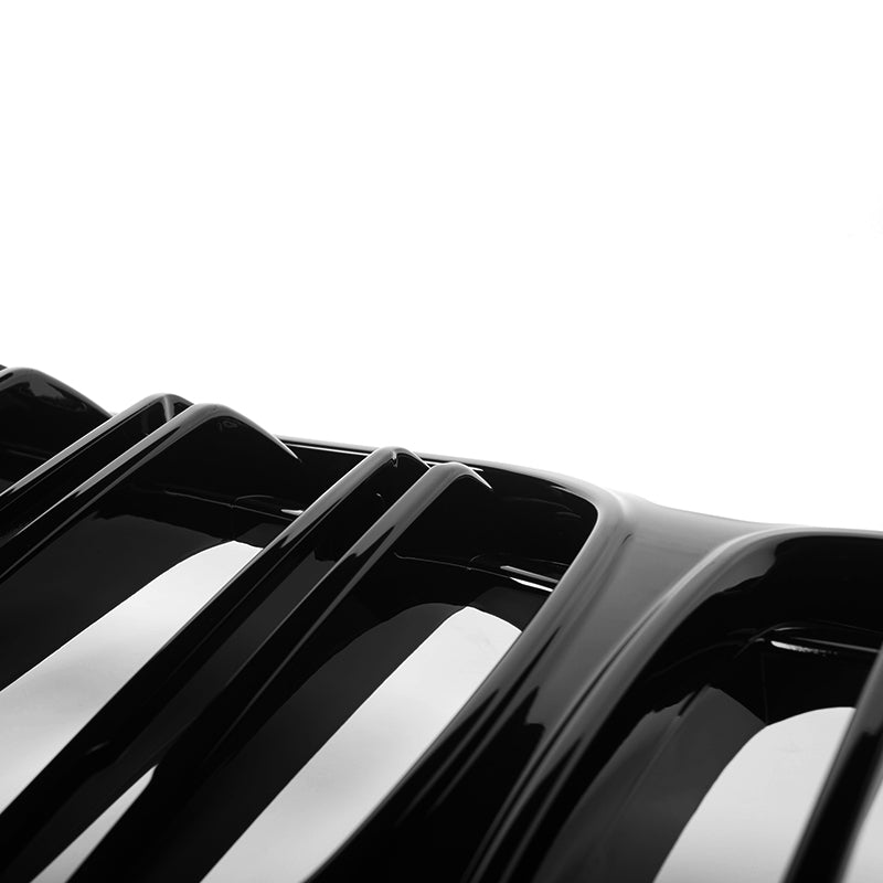 Dual Slat Grille Abs Gloss Black - BMW F44 2 Series Gran Coupe