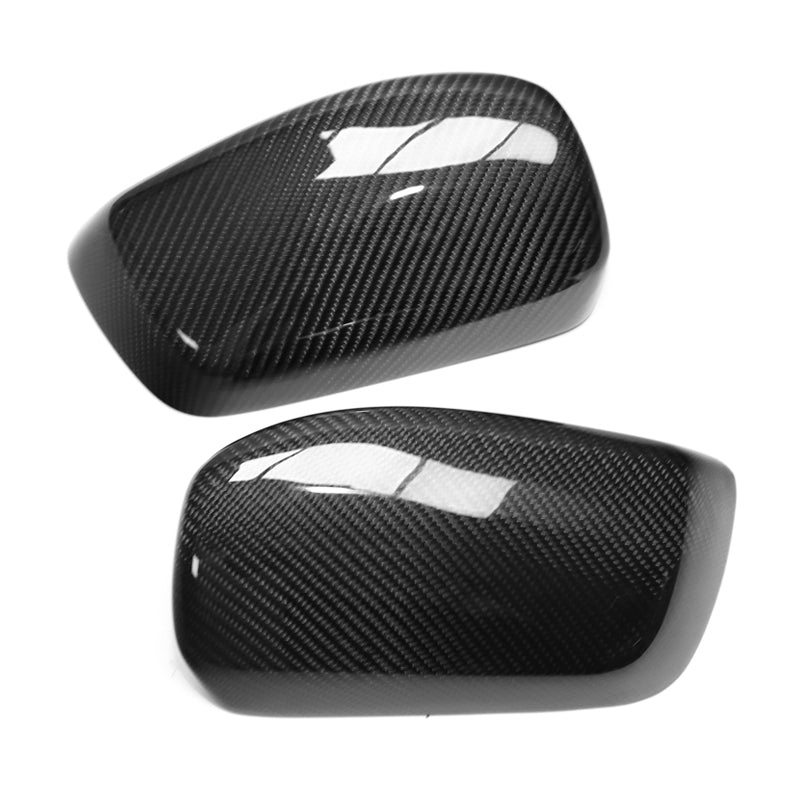 Oem Style Carbon Fiber Mirror Cover Replacement - BMW E60 5 Series pre LCI