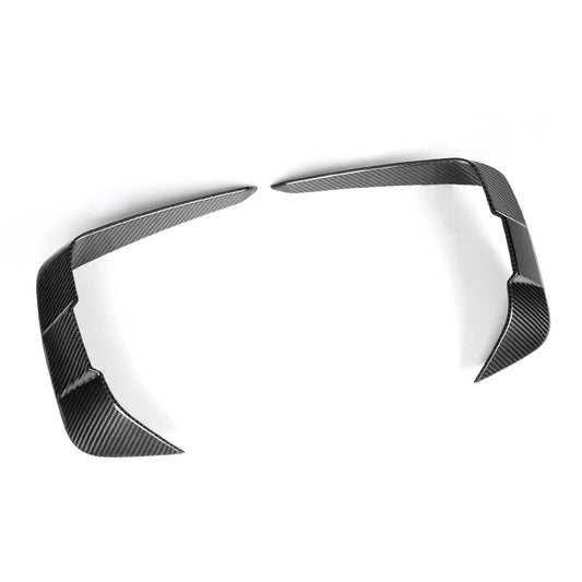 X Style Dry Carbon Fiber Front Bumper Upper Splitter - BMW G14 G15 G16 8 series M Sport