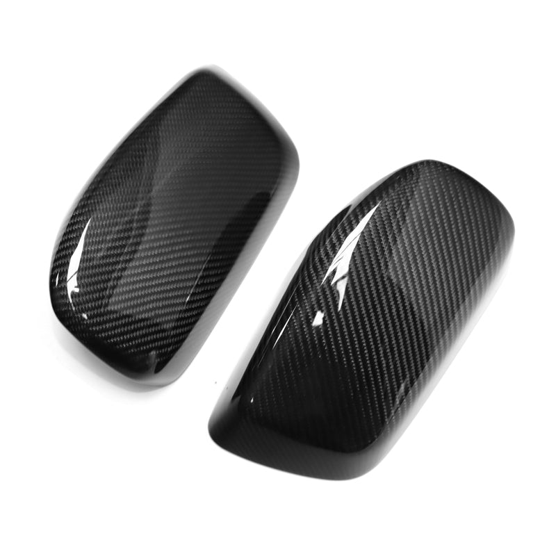 Oem Style Carbon Fiber Mirror Cover Replacement - BMW E60 5 Series pre LCI