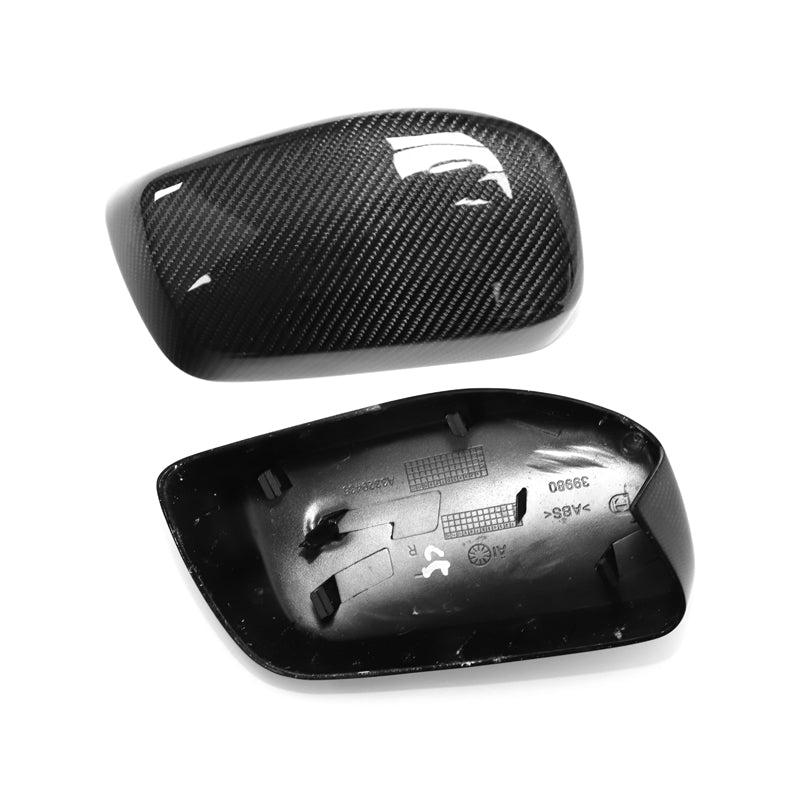 Oem Style Carbon Fiber Mirror Cover Replacement - BMW E60 5 Series pre LCI