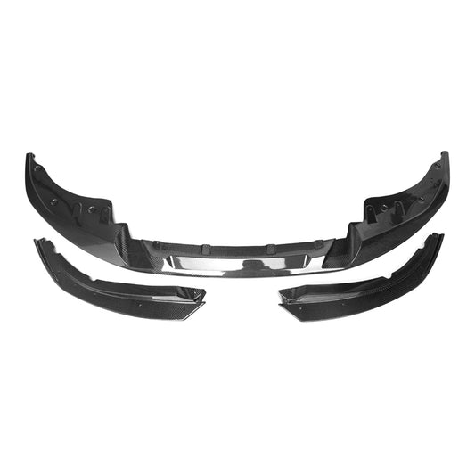 3D Style Carbon Fiber Front Lip - BMW G22 G23 4 Series 2 doors